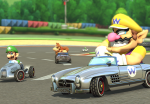 CMM WiiU MarioKart8 Mercedes 300SL Mediaplayer Carousel, Quatregeek