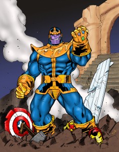 Thanos Triumphant By Statman71 236x300, Quatregeek