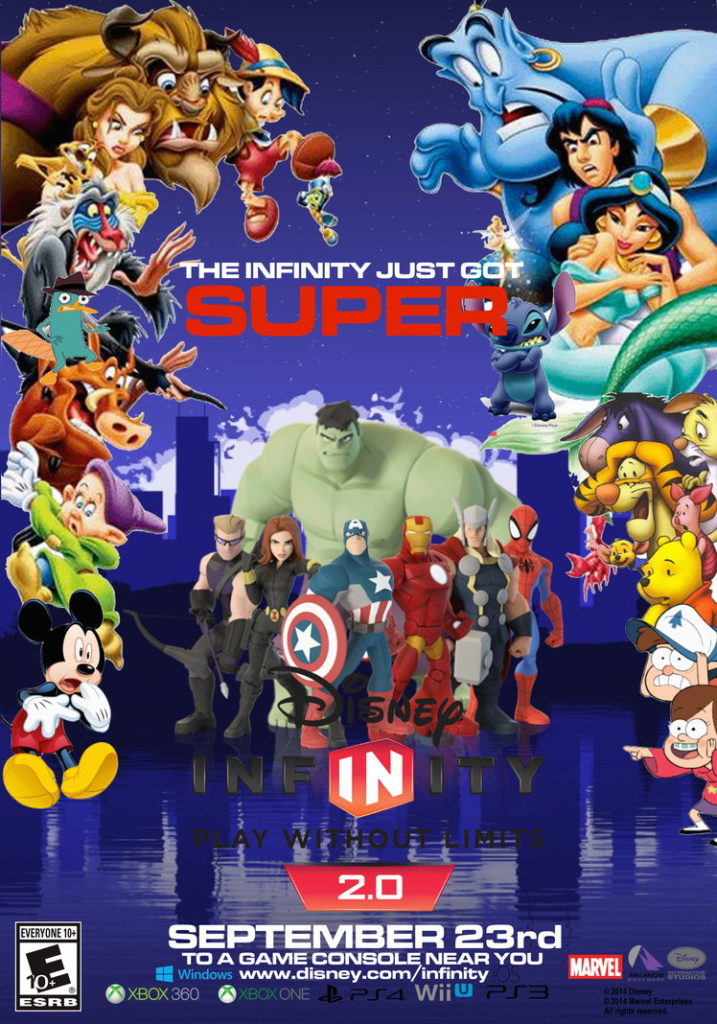 Disney Infinity 2 0   Poster  Fm  By Edogg8181804 D7nvmf9 717x1024, Quatregeek