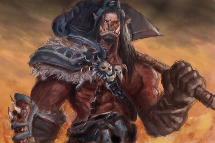 grommash hellscream study by silferath d7sk1qo