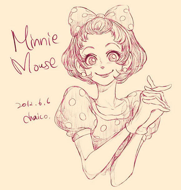 Mnie Mouse By Chacckco D52nc77, Quatregeek