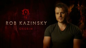 Rob Kazinsky sera Orgrim (pas encore Doomhammer), bras droit de Durotan