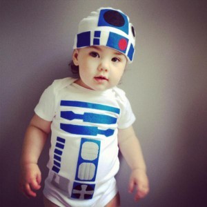 Costume R2 D2 Bebe Star Wars, Quatregeek