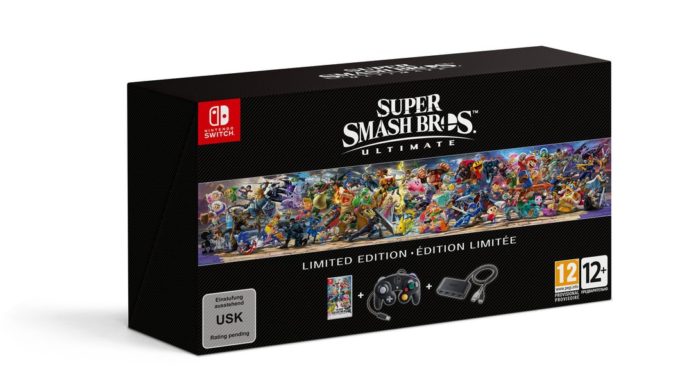 Un pack Super Smash Bros Ultimate avec pad Gamecube