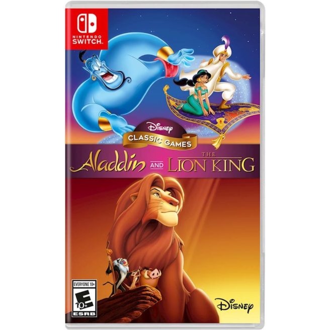 Disney Classic Games Lion King Aladdin Boxart, Quatregeek