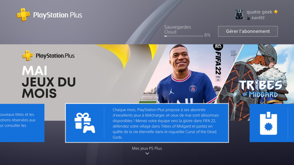 PSN + Mai 2022