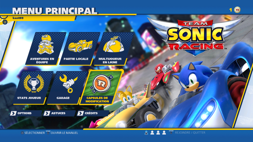 Team Sonic Racing, Quatregeek