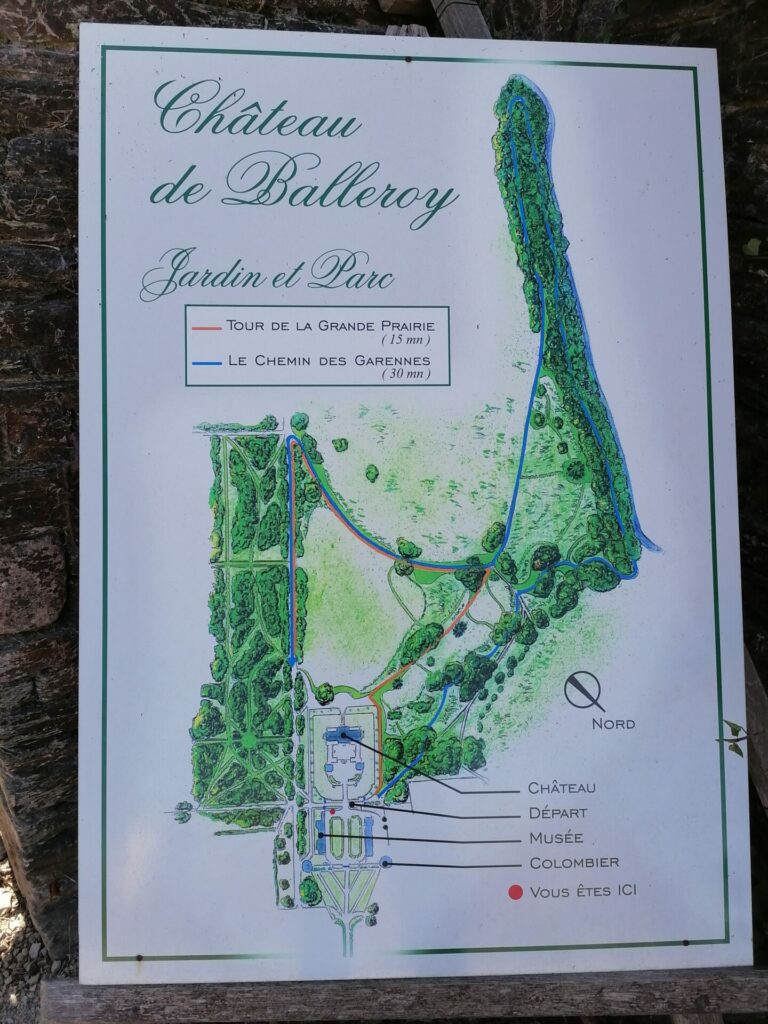 Plan Chateau de Balleroy