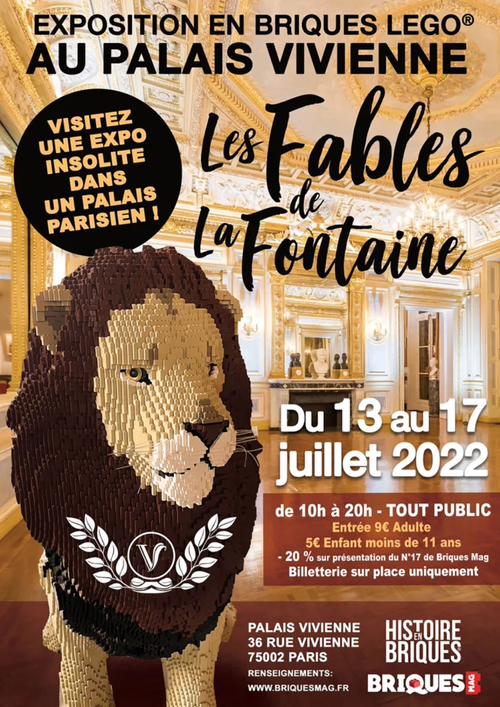 Exposition Fables De La Fontaine Lego Paris 10 724x1024, Quatregeek