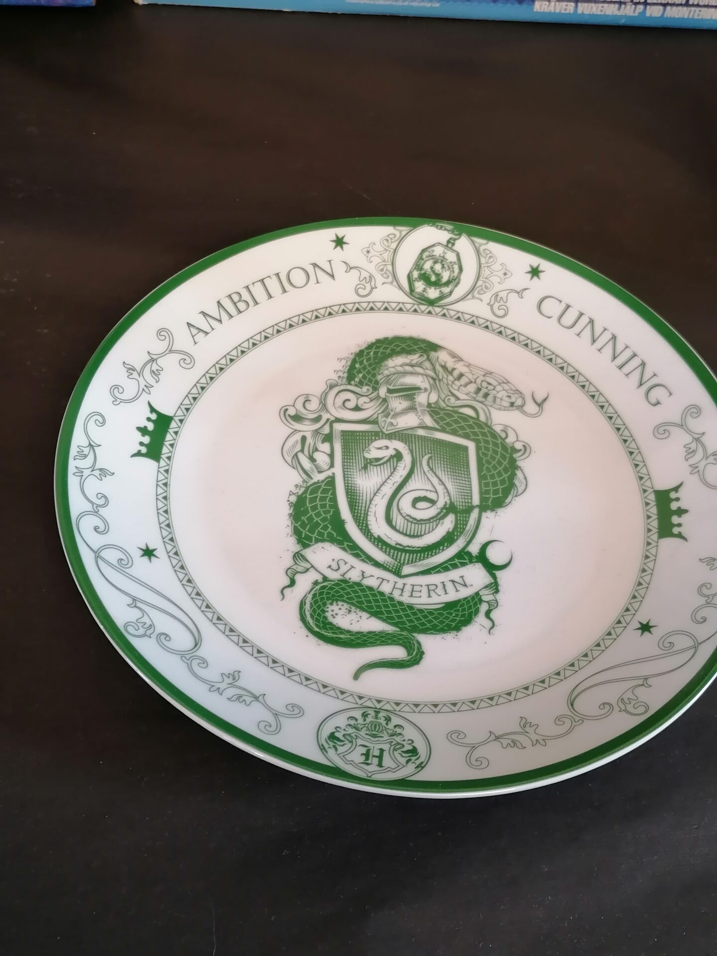 Assiette Serpentard