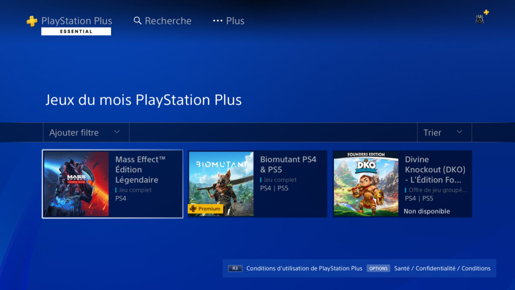 Psn + décembre 2022
