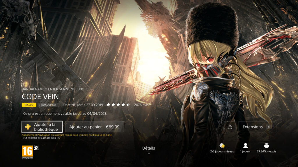 Code Vein Code Vein