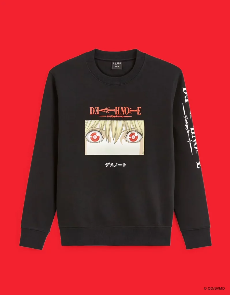 Death Note Sweat Noir Face Death Note Sweat Noir Face