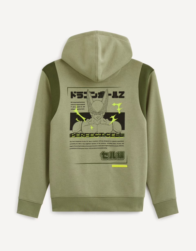 Dragon Ball Z Sweat Kaki Recto Dragon Ball Z Sweat Kaki Recto