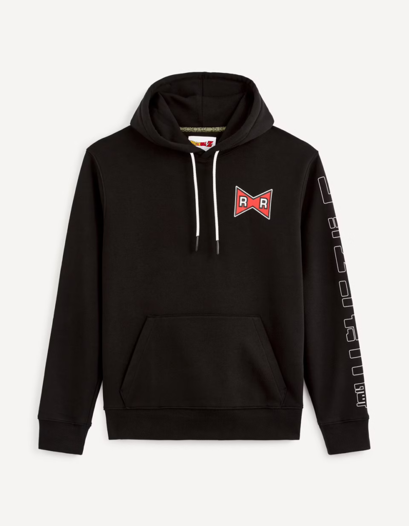 Dragon Ball Z Sweat Noir Ruban Rouge Face Dragon Ball Z Sweat Noir
Ruban Rouge Face