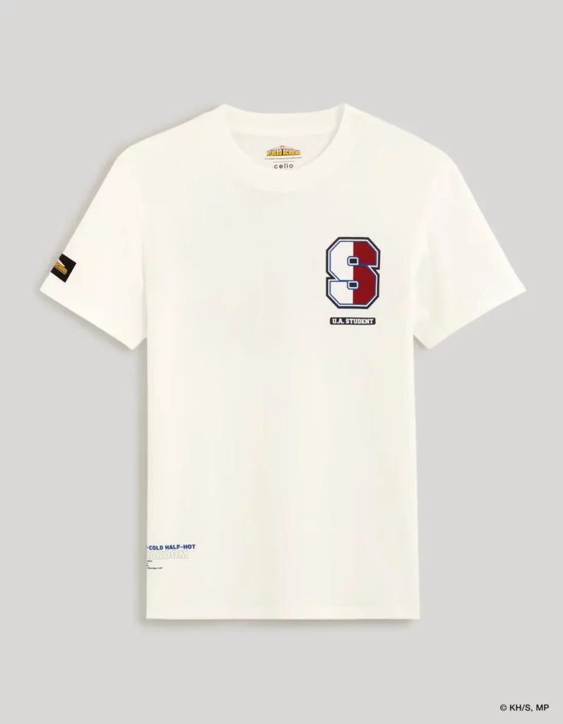 My Hero Academia T shirt Beige Face My Hero Academia T shirt Beige Face
