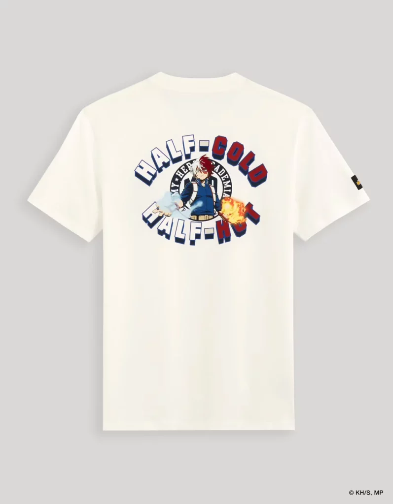 My Hero Academia T shirt Beige Recto My Hero Academia T shirt Beige Recto