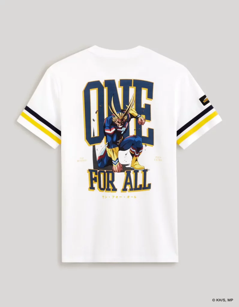 My Hero Academia T shirt Blanc Recto My Hero Academia T shirt Blanc Recto
