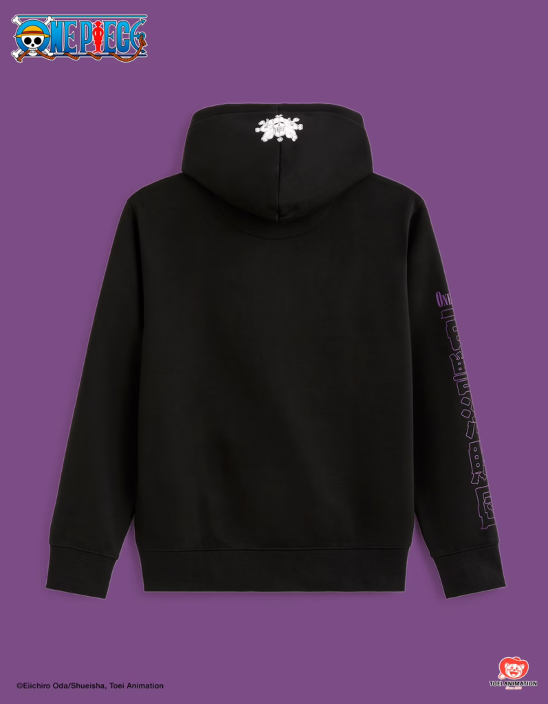 One Piece Sweat Noir Weared Recto One Piece Sweat Noir Weared Recto