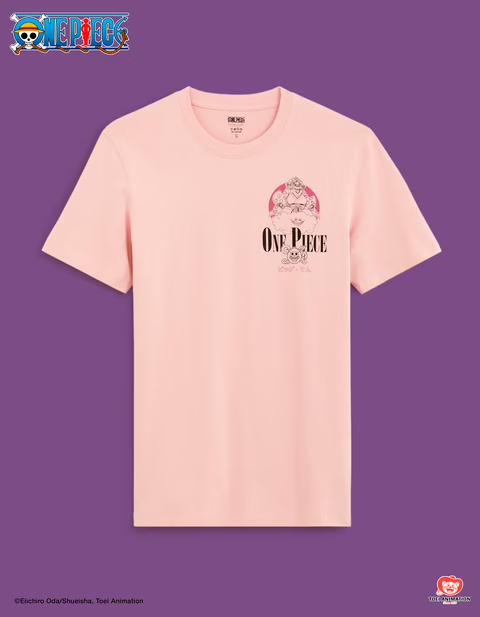 One Piece T Shirt Rose 1126293 1 Weared, Quatregeek