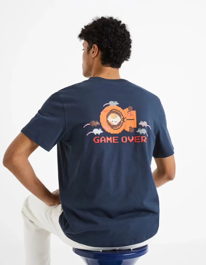 South Park T shirt Marine Recto South Park T shirt Marine Recto