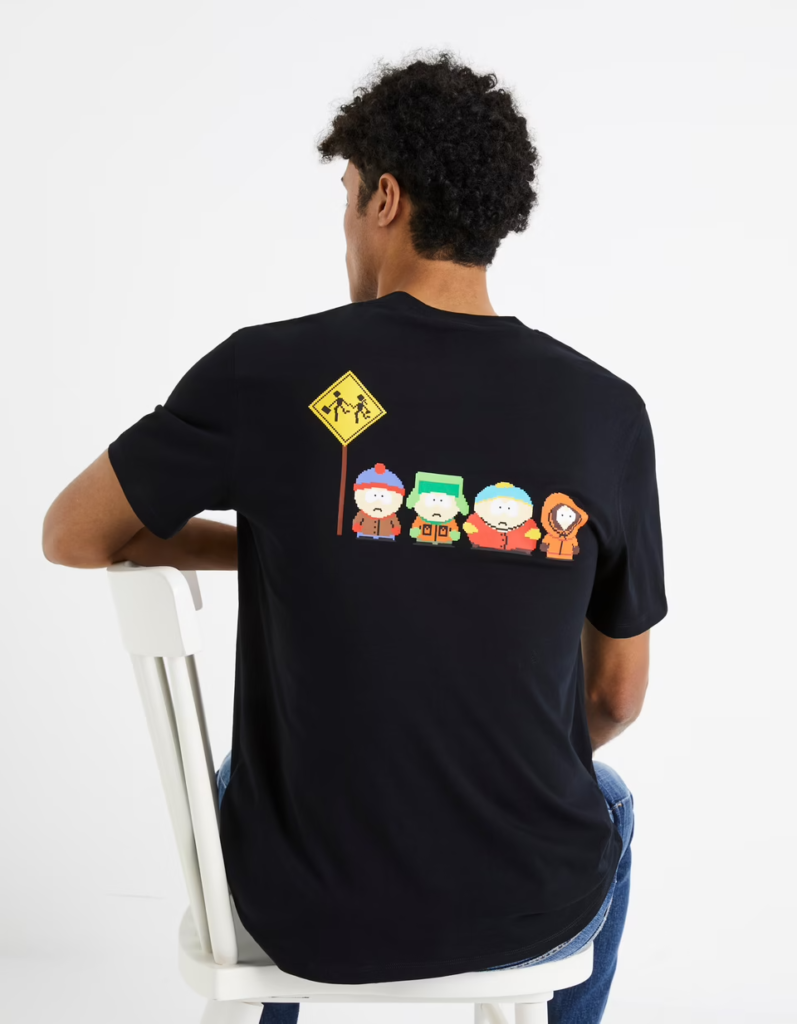 South Park T shirt Noir Recto South Park T shirt Noir Recto