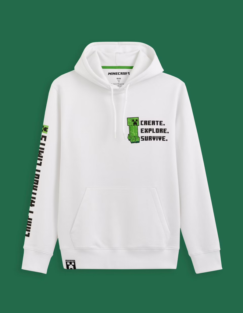 Minecraft Sweat Blanc Face Minecraft Sweat Blanc Face