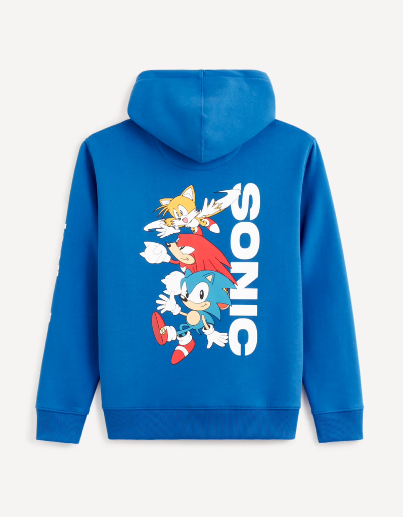 Sonic Sweat Bleu Recto Sonic Sweat Bleu Recto