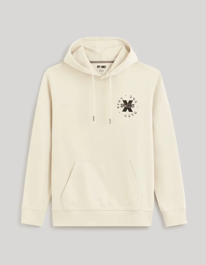 Spy X Family Sweat Beige Face Spy X Family Sweat Beige Face