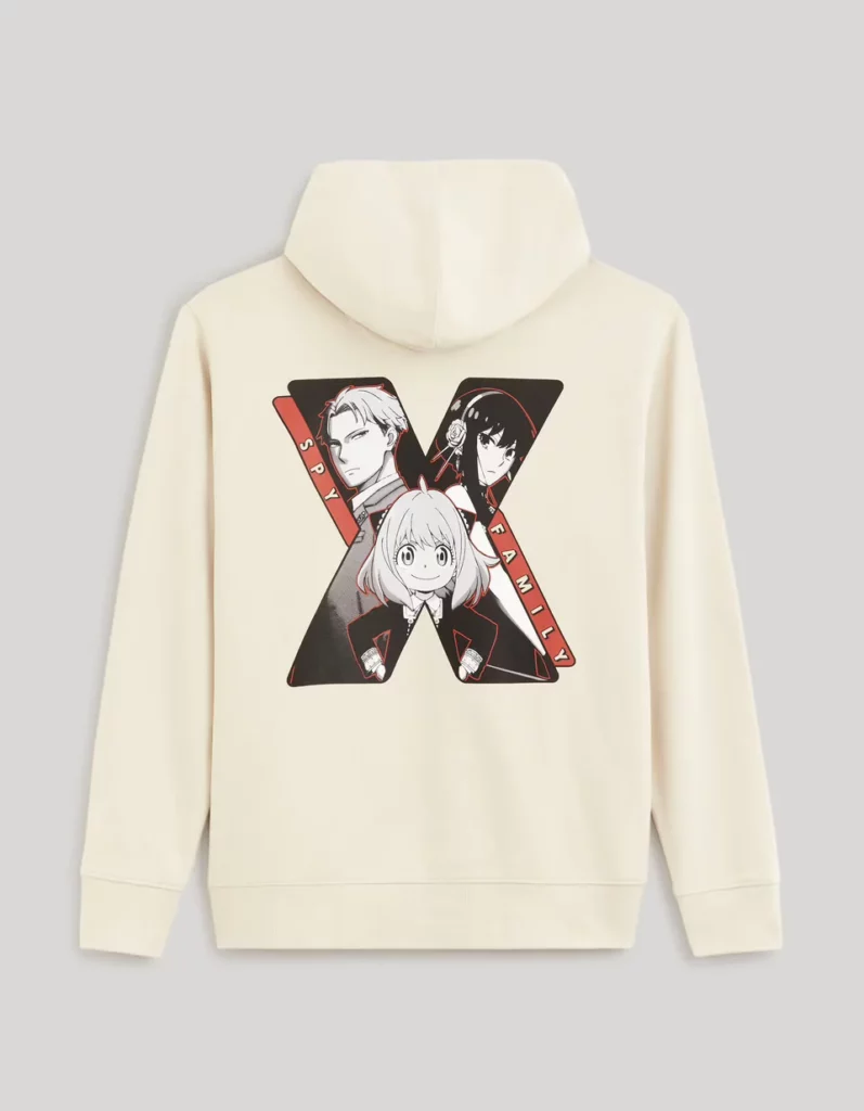 Spy X Family Sweat Beige Recto Spy X Family Sweat Beige Recto