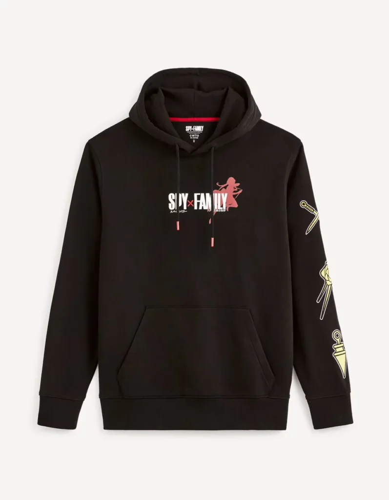 Spy X Family Sweat Noir Face Spy X Family Sweat Noir Face