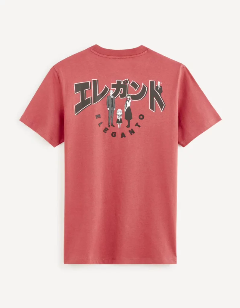 Spy X Family T shirt Rose Recto Spy X Family T shirt Rose Recto