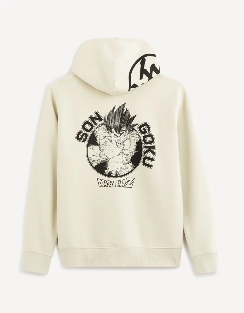 Dragon Ball Z Sweat beige Recto Dragon Ball Z Sweat beige Recto