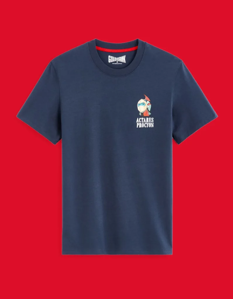 Goldorak - T-shirt Actarus Procyon Face Goldorak - T-shirt Actarus Procyon Face