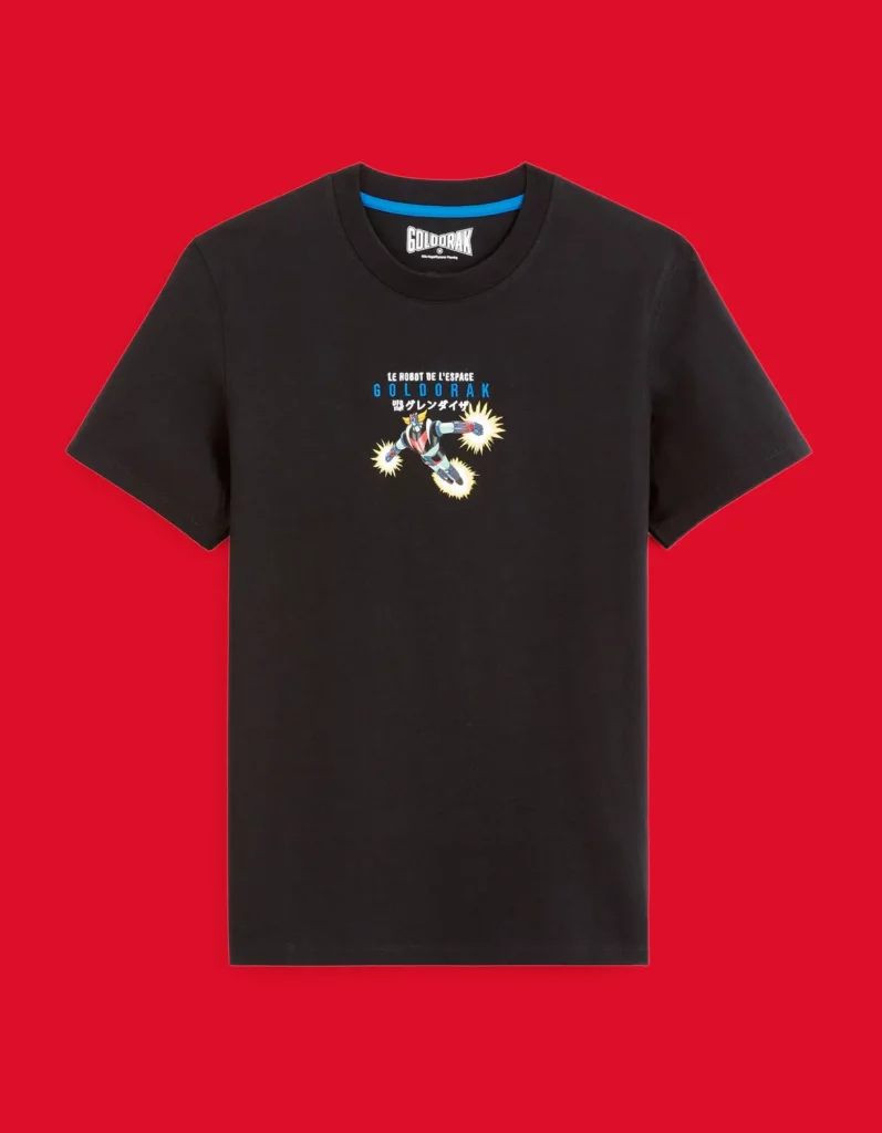 Goldorak - T-shirt Goldorak le Robot de l'espace 1975 Face Goldorak - T-shirt Goldorak le Robot de l'espace 1975 Face