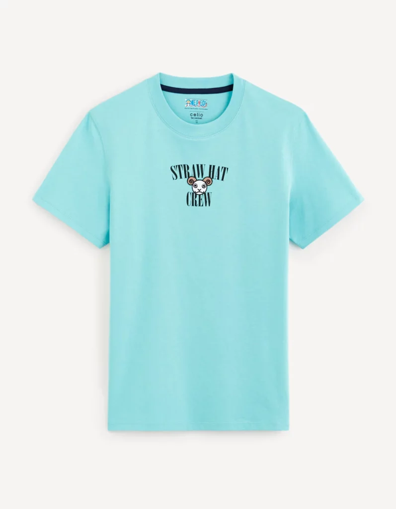 One Piece - T-shirt Vert Face One Piece - T-shirt Vert Face
