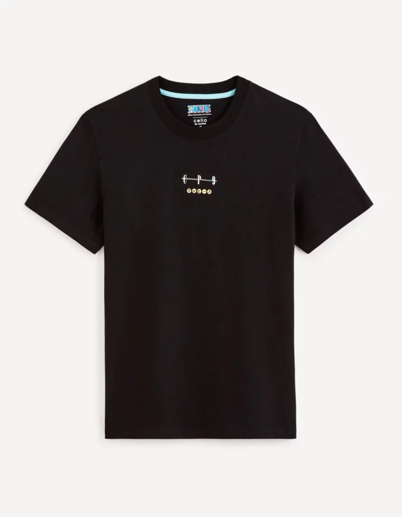 One Piece - T-shirt black Face One Piece - T-shirt black Face