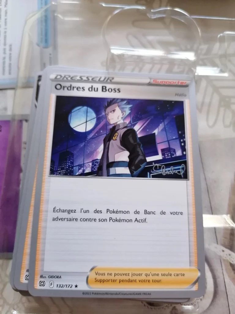 Ordres du Boss
